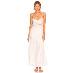 L*SPACE Zuri Dress in Cream Cut Out